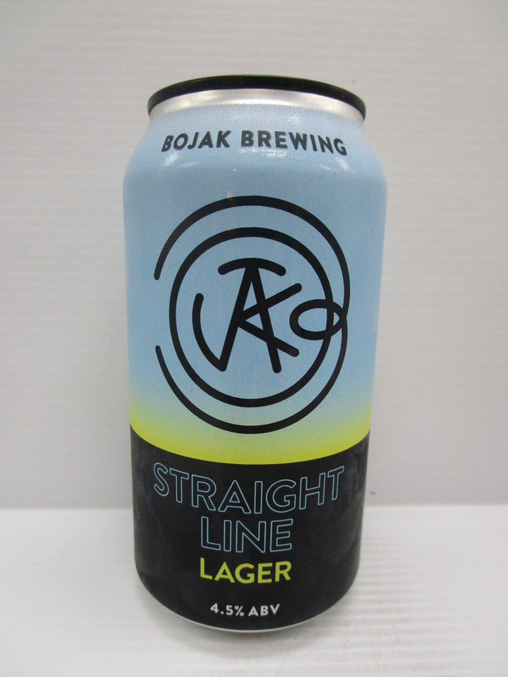 Bojak Straight Line Lager 4.5% 375ml - Grape & Grain