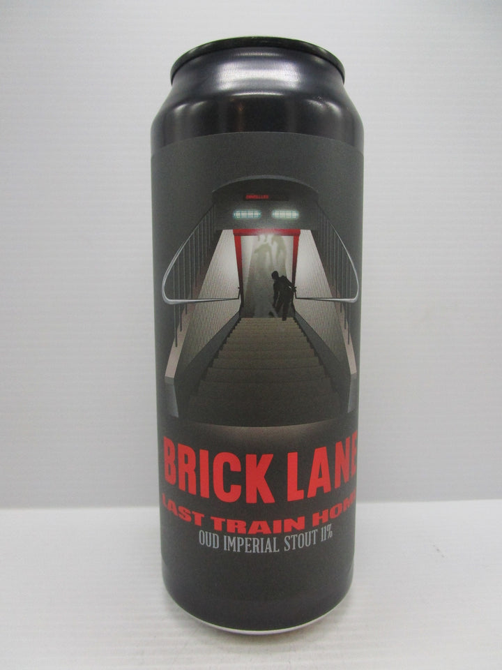 Brick Lane Trilogy of Fear 2023 "Last Train Home" Oud Imperial Stout 11% 500ml