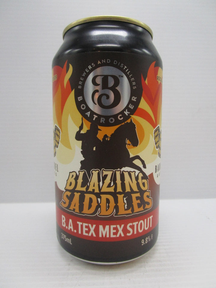 Boatrocker Blazing Saddles Barrel Aged Tex Mex Stout 9.8% 375ml