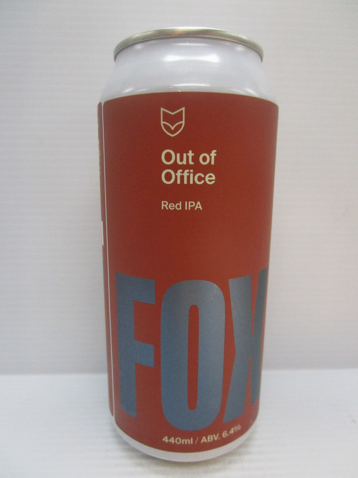 Fox Friday Out of Office Red IPA 6.4% 440ml