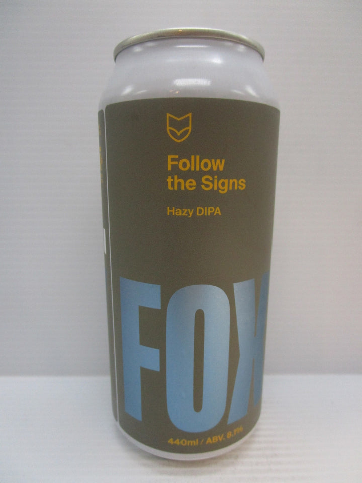 Fox Friday Follow the Signs Hazy DIPA 8.1% 440ml