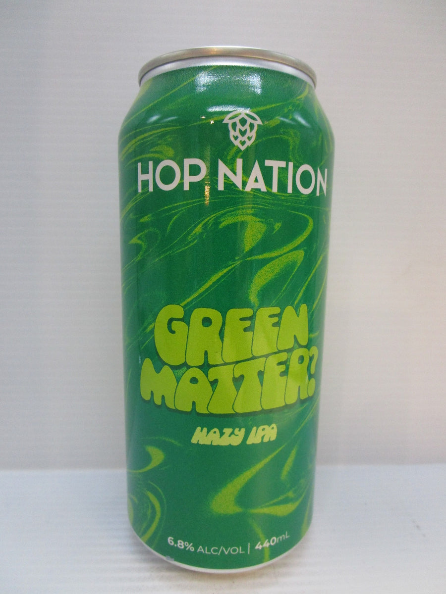 Hop Nation Green Matter Hazy IPA 6.8% 440ml