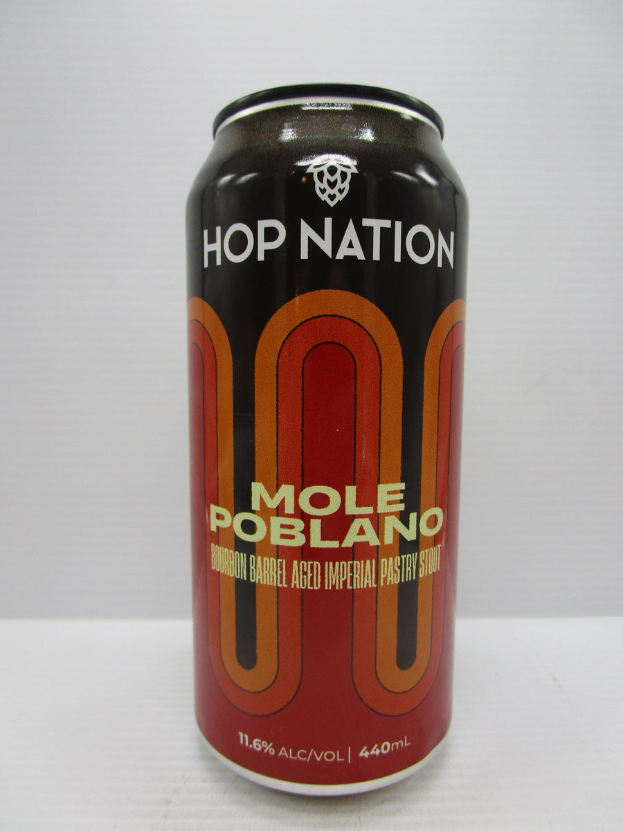 Hop Nation Pecan Pie Bourbon BA Imperial Pastry Stout 11.6% 440ml