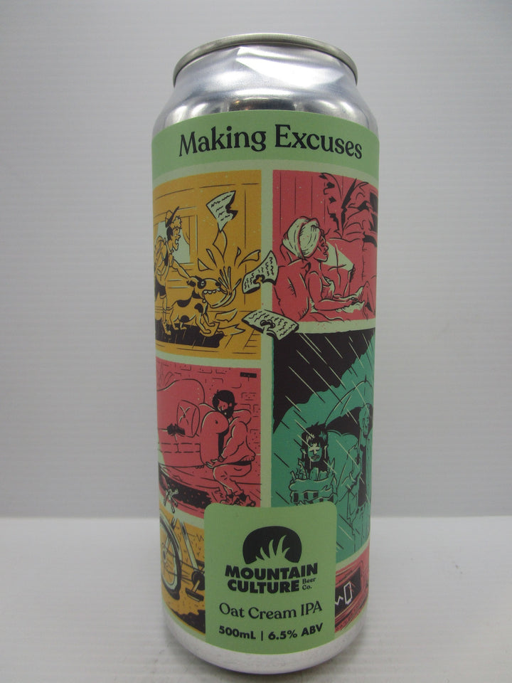 Mountain Culture Making Excuses Oat Cream IPA 6.5% 500ml