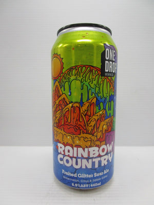 One Drop Rainbow Country Glitter Sour Ale 6.9% 440ml