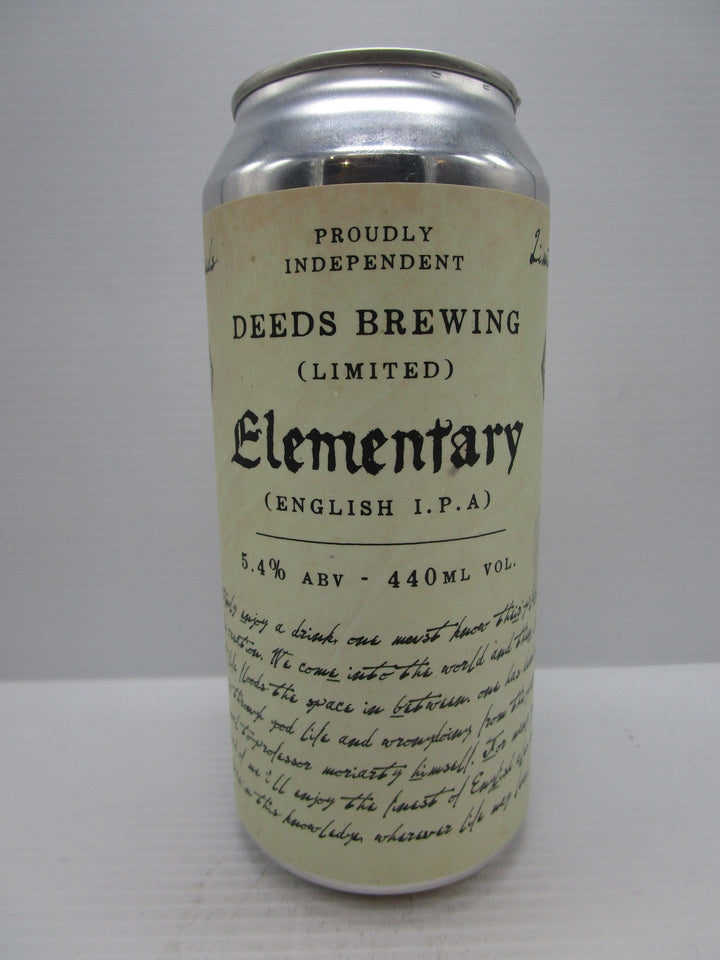 Deeds Elementary English IPA 5.4% 440ml