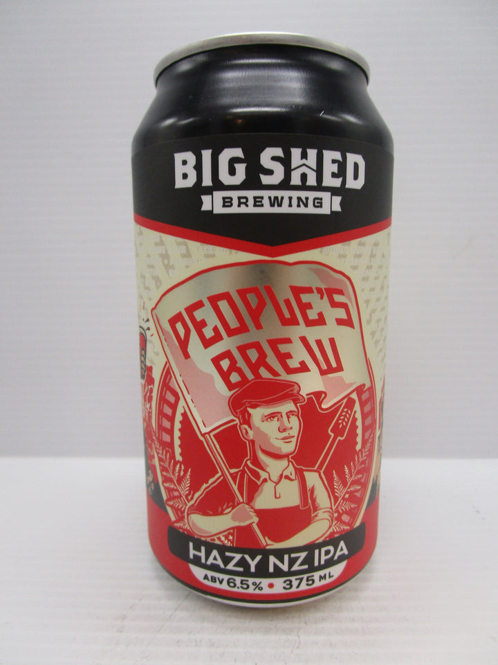 Big Shed People's Brew Hazy NZ IPA 6.5% 375ml