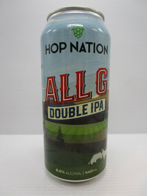 Hop Nation All G Double IPA 8% 440ml