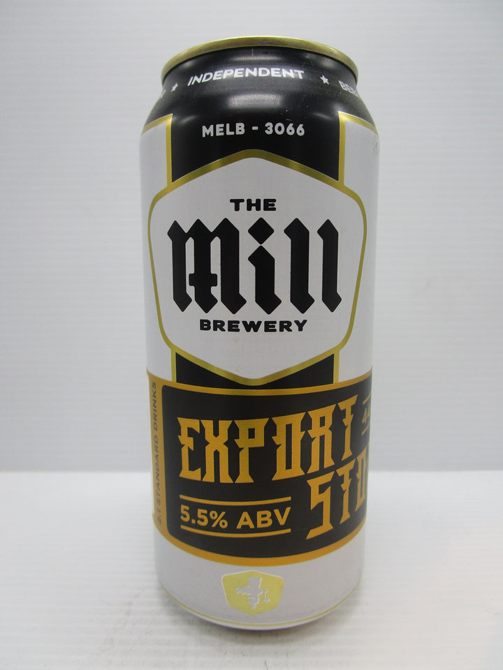 The Mill Export Stout 5.5% 440ml - Grape & Grain