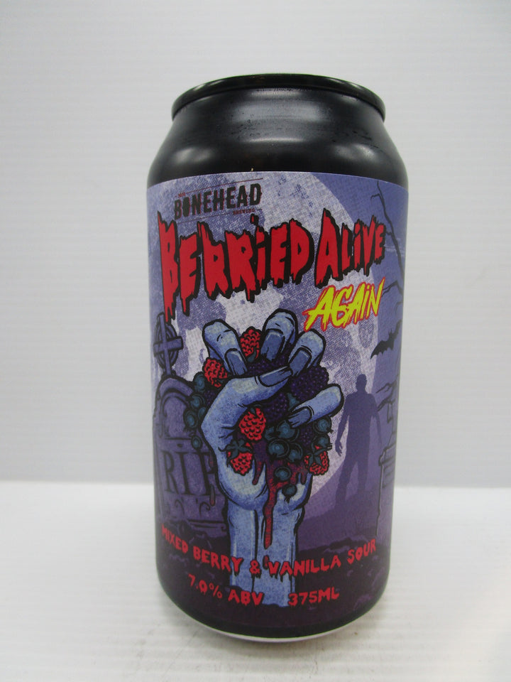 Bonehead Berried Alive Again Mixed Berry Vanilla Sour 7% 375ml