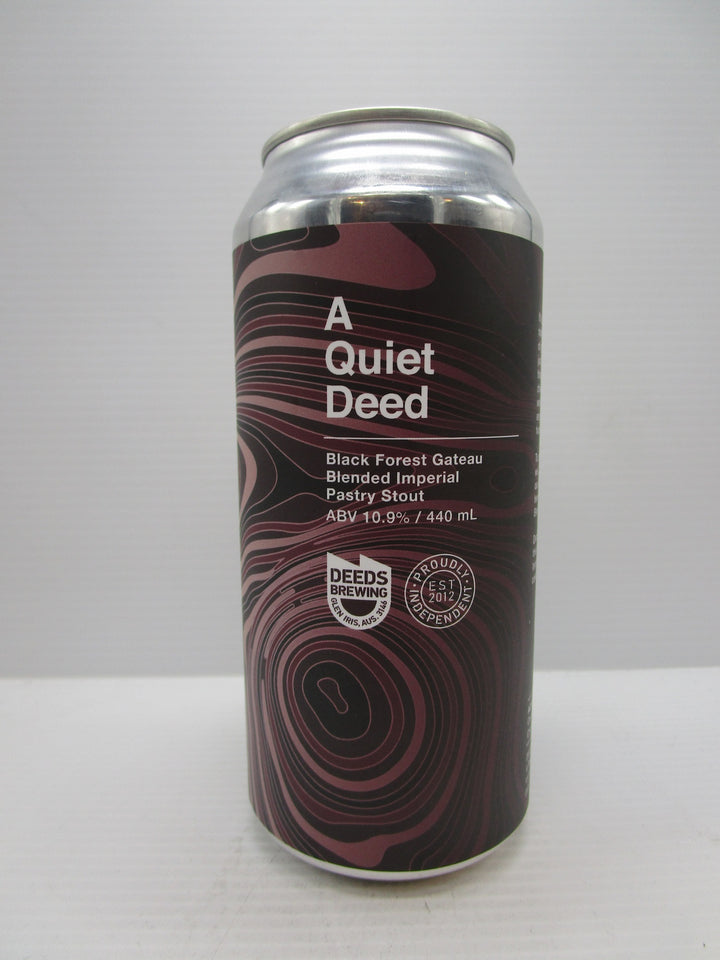 Deeds A Quiet Deed Black Forest Gateau Imperial Stout 10.9% 440ml