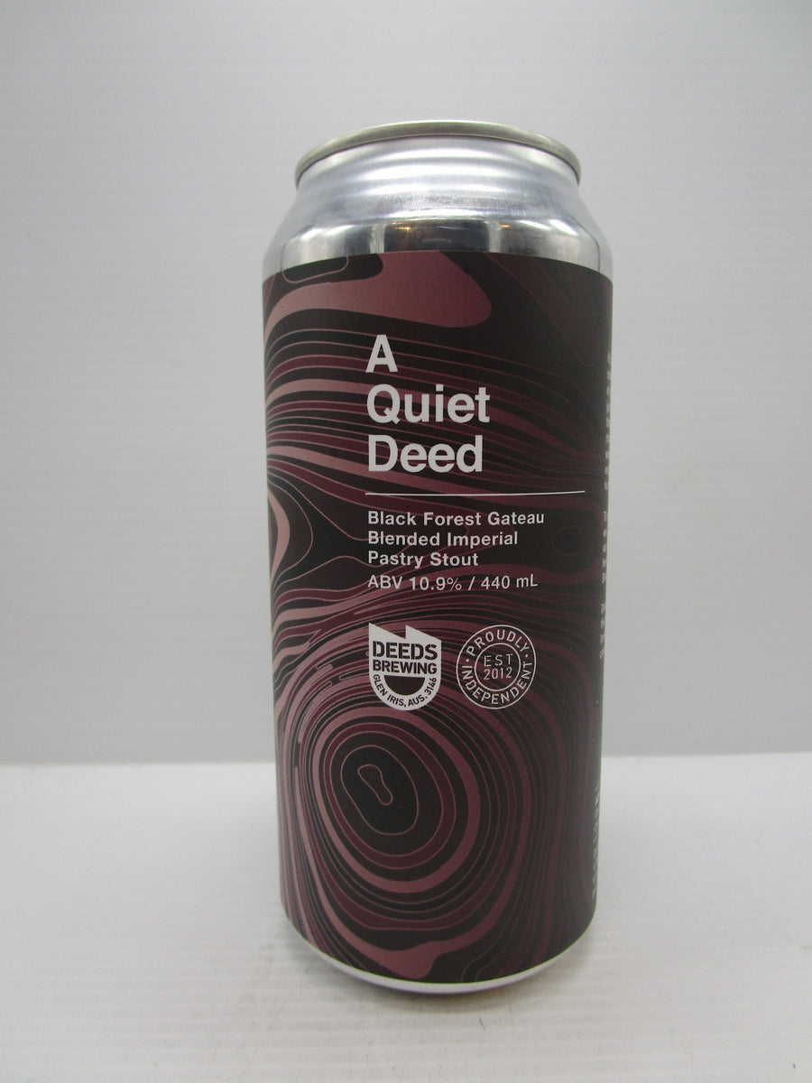 Deeds A Quiet Deed Black Forest Gateau Imperial Stout 10.9% 440ml