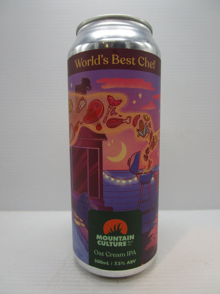 Mountain Culture World's Best Chef Oat Cream IPA 7.5% 500ml