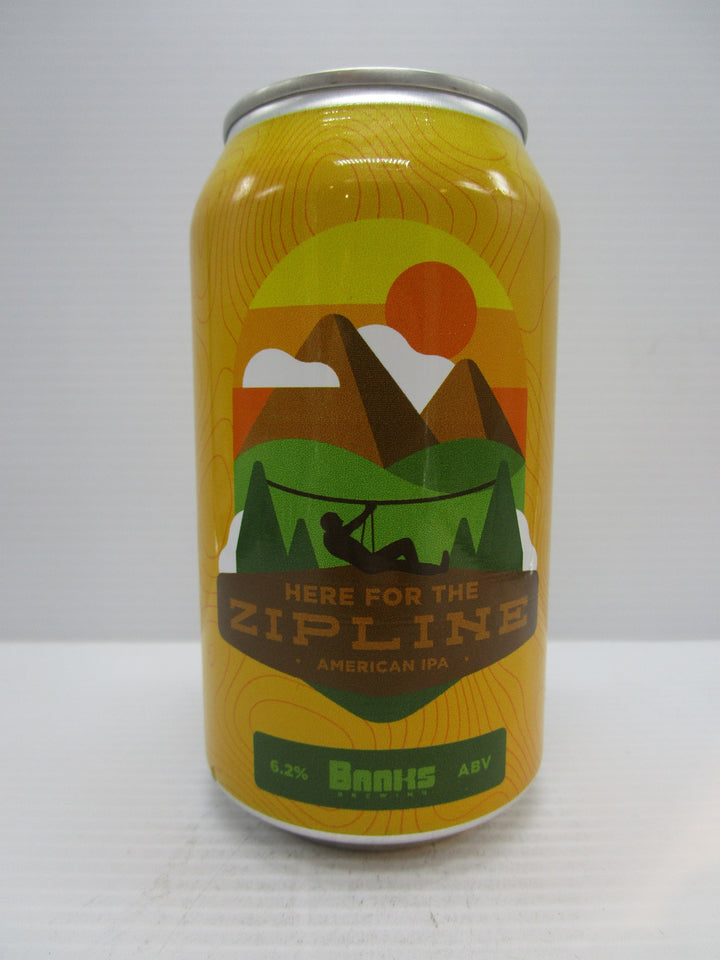 Banks Here For The Zipline IPA 6.2% 355ml