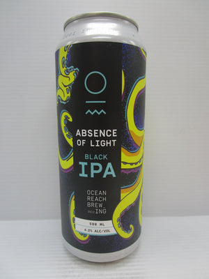 Ocean Reach Absence Of Light Black IPA 6.2% 500ml