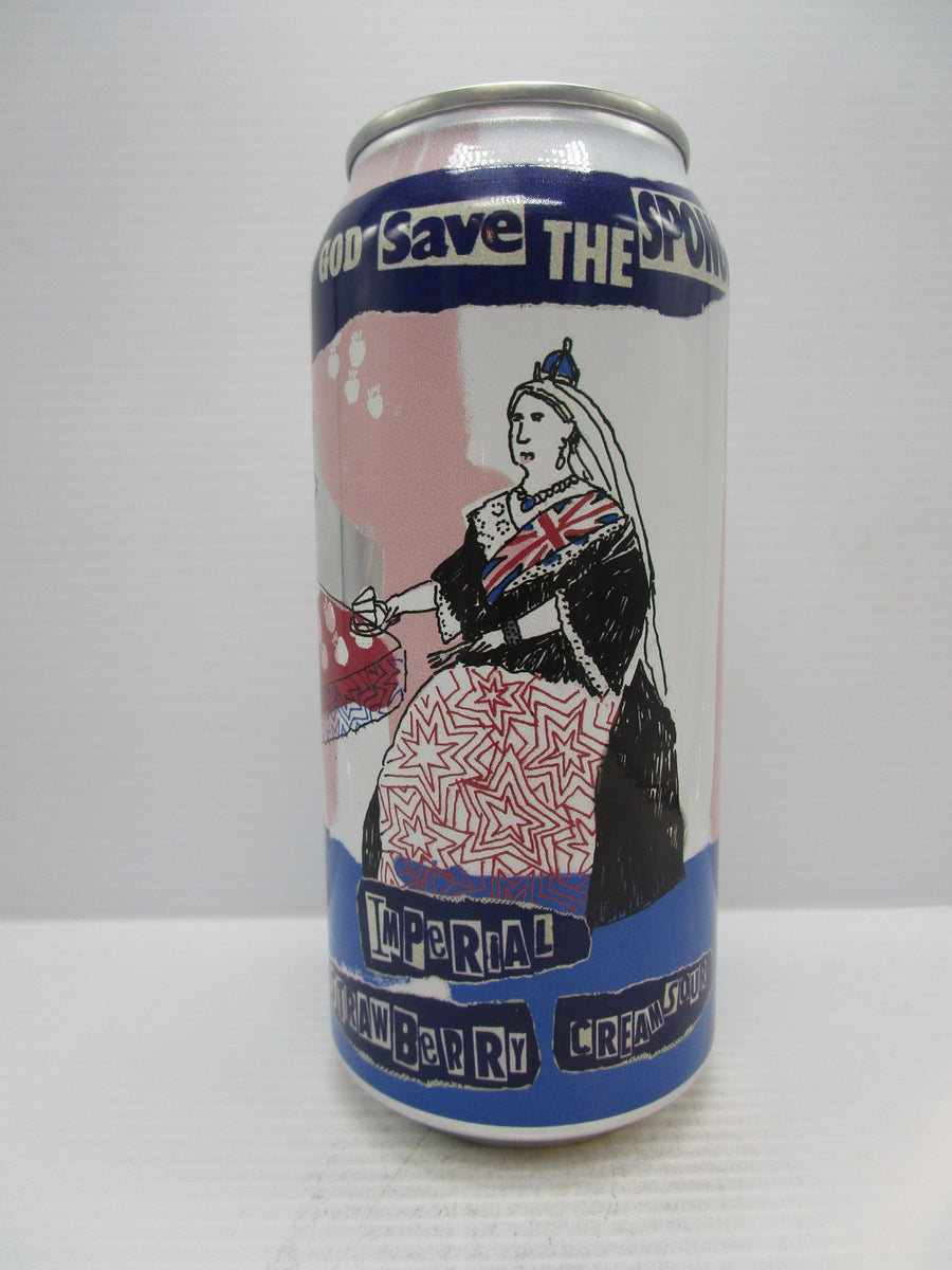 Sailors Grave God Save the Sponge Imperial Strawberry Cream Sour 7% 440ml