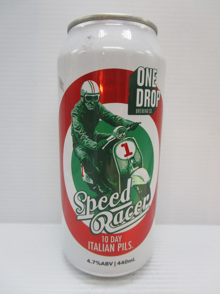 One Drop Speed Racer Pilsner 4.7% 440ML