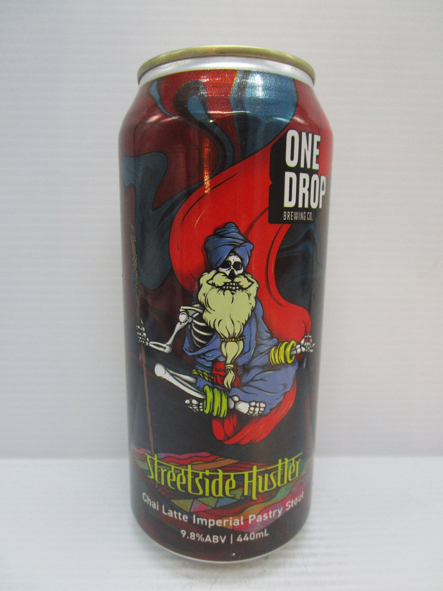 One Drop Streetside Hustler Chai Latte Stout 9.8% 440ML