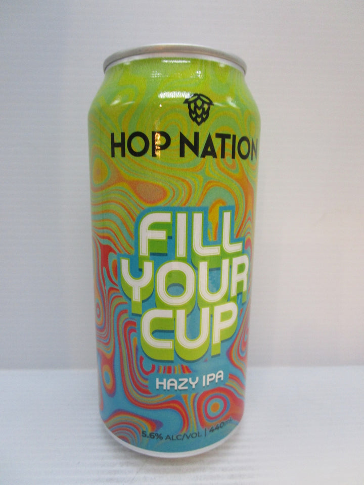 Hop Nation Fill Your Cup Hazy IPA 5.6% 440ml