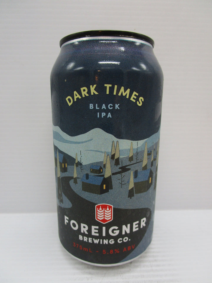 Foreigner Dark Times Black IPA 5.8% 375ml