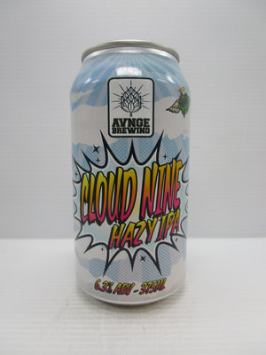 AVNGE Cloud Nine Hazy IPA 6.3% 375ml