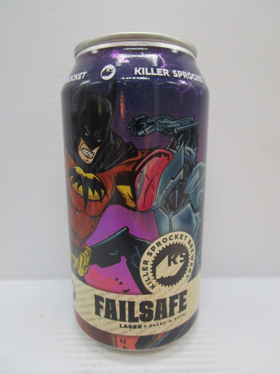 Killer Sprocket Fail Safe Lager 4.9% 375ml