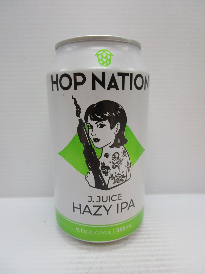 Hop Nation J.Juice Hazy NEIPA 7.1% 355ml - Grape & Grain