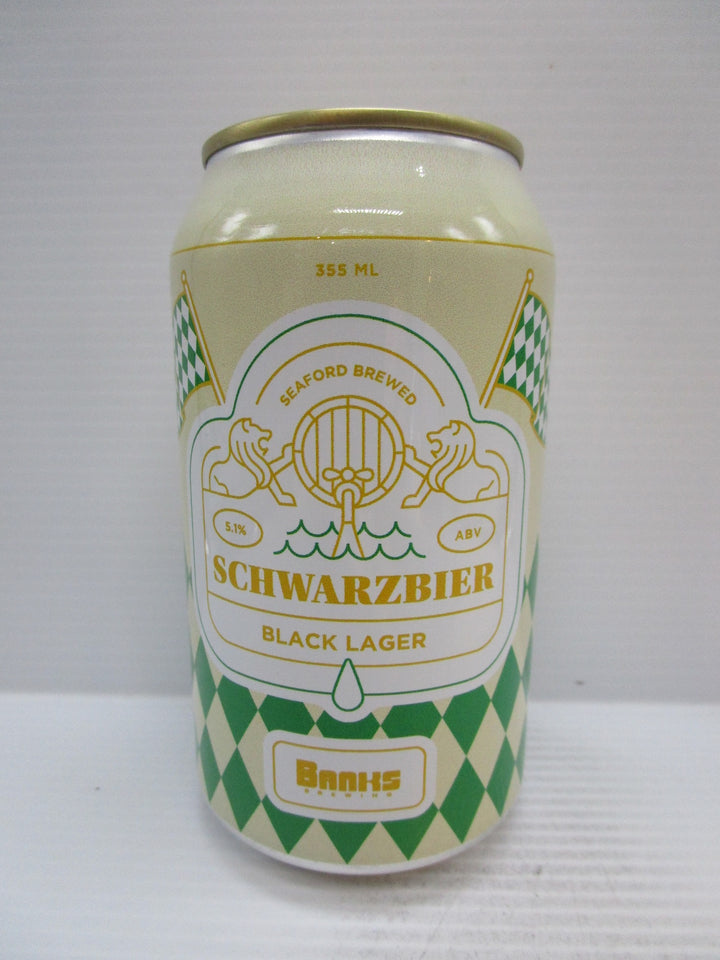 Banks Schwarzbier Black Lager 5.1% 355ml