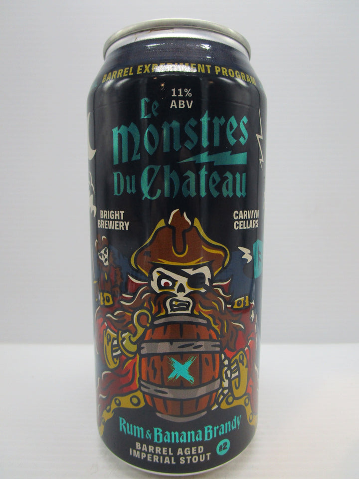 Bright Le Monstres Du Chateau Rum & Banana Brandy Imperial Stout 11% 440ml