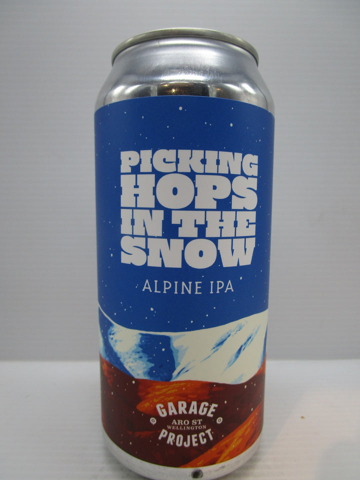 Garage Project - Picking Hops In The Snow Alpine IPA 6% 440ML - Grape & Grain