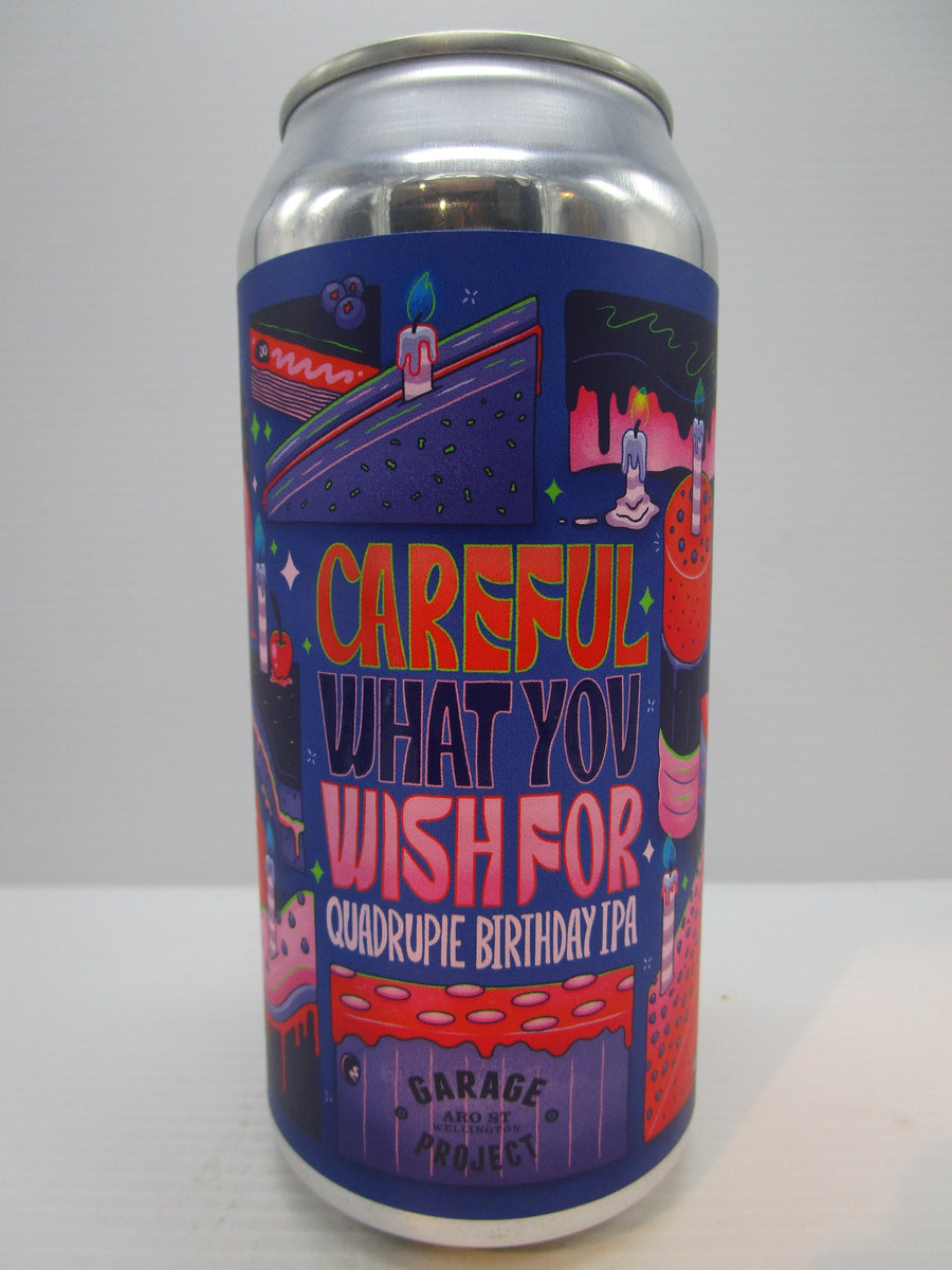 Garage Project Careful What You Wish For Quad IPA 12% 440ML