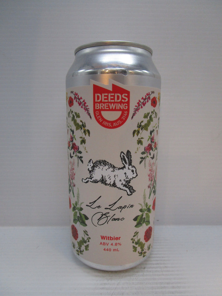 Deeds Le Lapin Blanc Witbier 4.8% 440ml