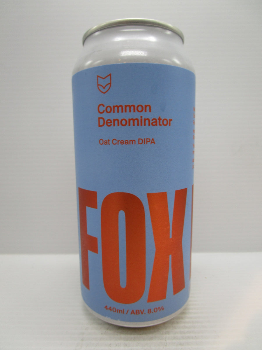 Fox Friday Common Denominator Oat Cream DIPA 8% 440ml