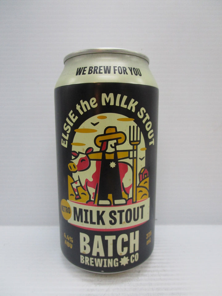 Batch Elsie the Milk Stout 4.4% 375ml - Grape & Grain