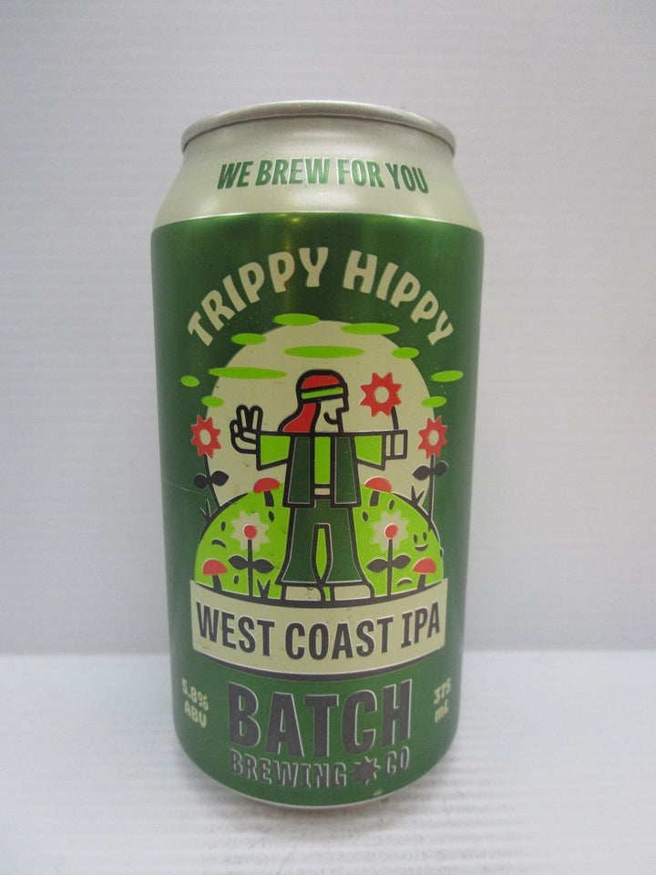 Batch Trippy Hippy West Coast IPA 5.8% 375ml - Grape & Grain