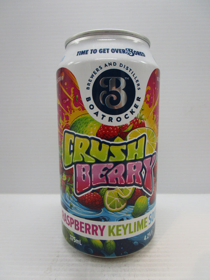 Boatrocker Crush Berry Raspberry Keylime Sour 4.2% 375ml