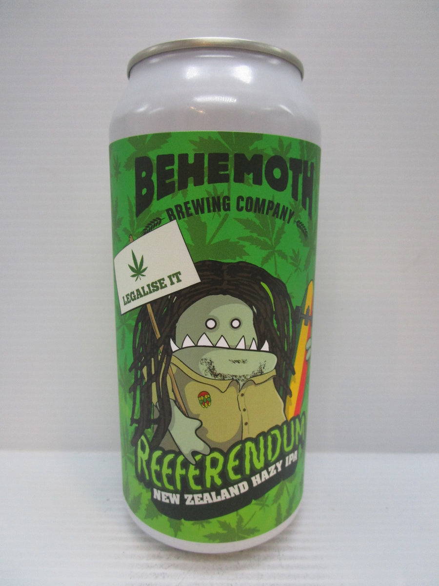 Behemoth Reeferendum NZ Hazy IPA 6.9% 440ml