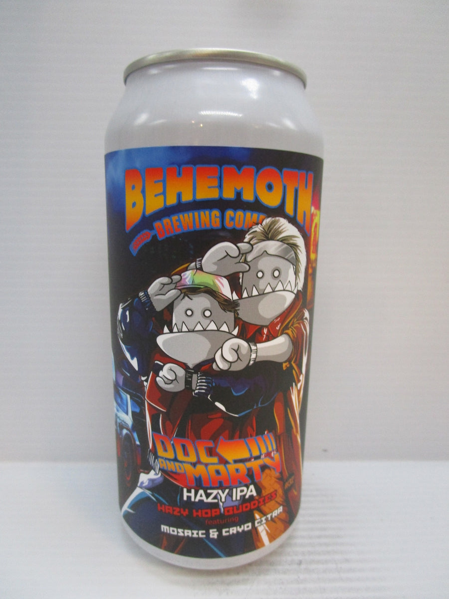 Behemoth Doc And Marty Hop Buddies Hazy IPA 6.2% 440ml