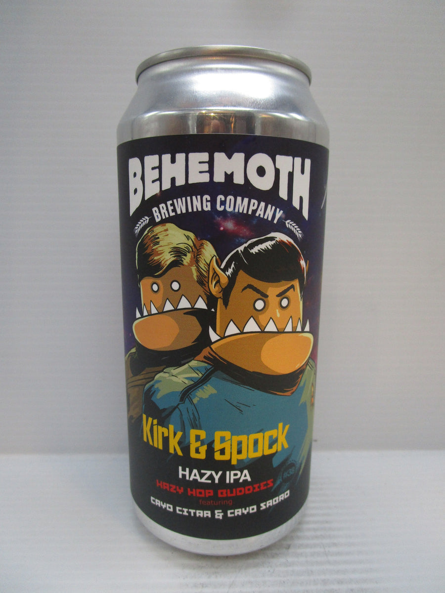 Behemoth Kirk & Spock Hop Duddies Hazy IPA 5.8% 440ml