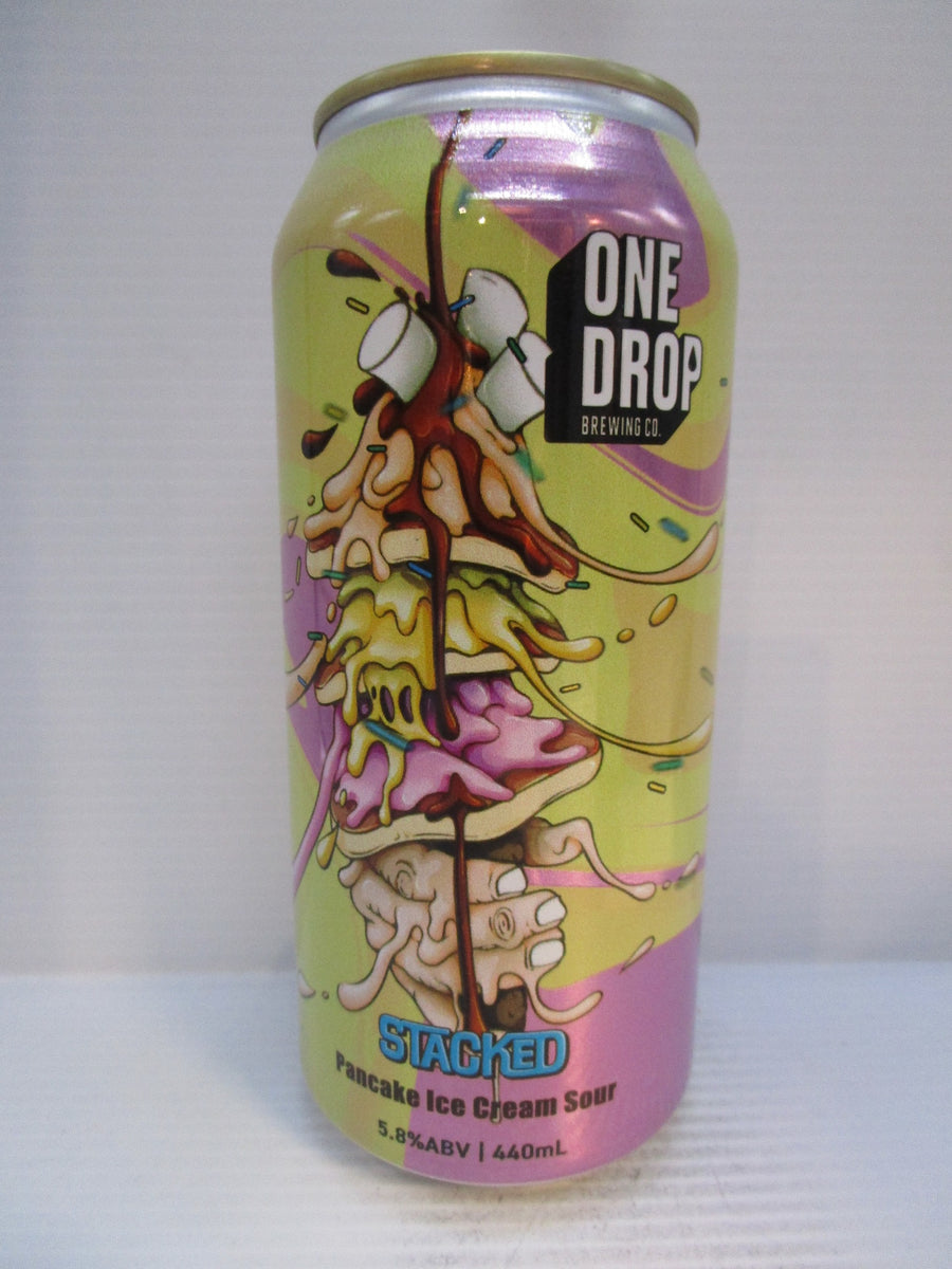 One Drop Stacked Pancake Ice Cream Sour 5.8% 440ml