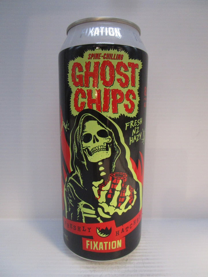 Fixation Ghost Chips Freshly Hatched Hazy NZ IPA 8% 500ml