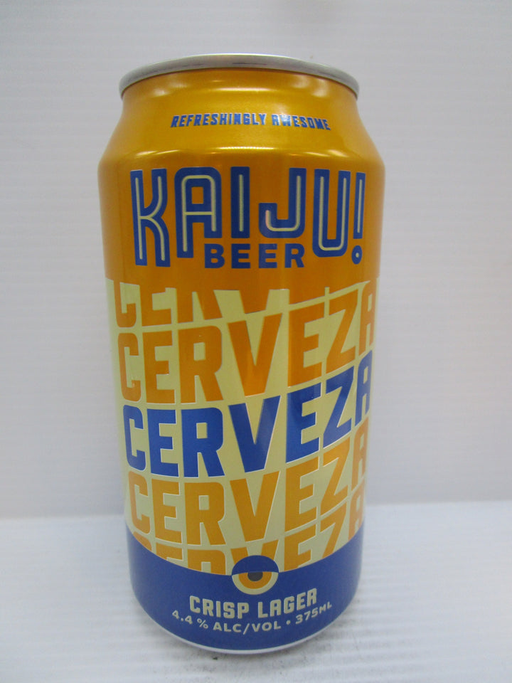 Kaiju Cerveza Crisp Lager 4.4% 375ml - Grape & Grain