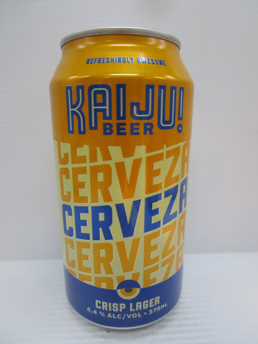 Kaiju Cerveza Crisp Lager 4.4% 375ml