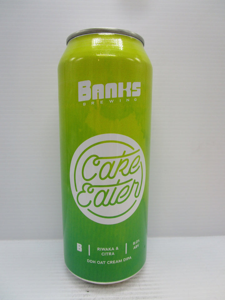 Banks - Cake Eater Riwaka & Citra DDH Oat Cream DIPA 8% 500ML