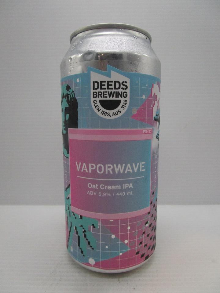 Deeds Vaporwave Oat Cream IPA 6.9% 440ml