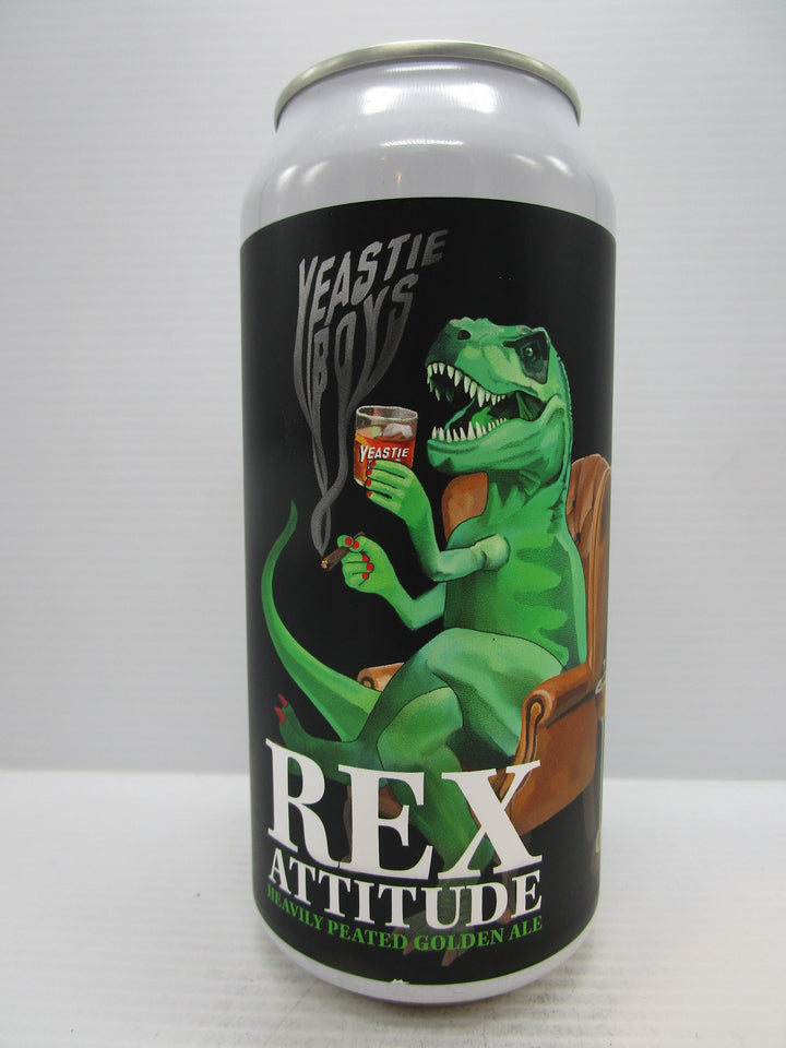 Yeastie Boys Rex Attitude Peated Golden Ale 7% 440ml - Grape & Grain