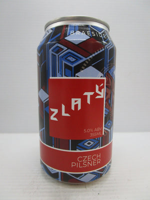 Braeside Zlaty Czech Pilsner 5% 355ml