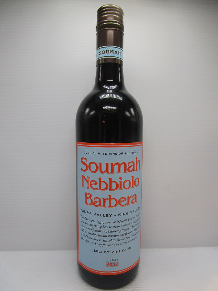 Soumah Nebbiolo Barbera 2023 13.2% 750ml