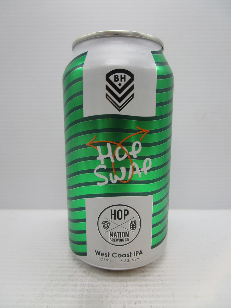 Black Hops x Hop Nation Hop Swap West Coast IPA 6.5% 375ml