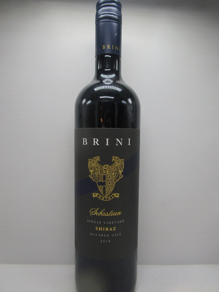 Brini Estate Sebastian Shiraz 2018 750ml